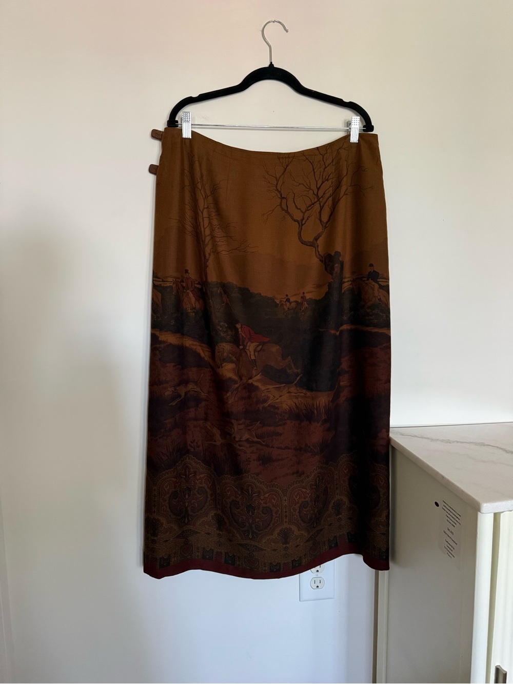 Ralph Lauren Fox Hunter Horse Skirt - Picture 6 of 9